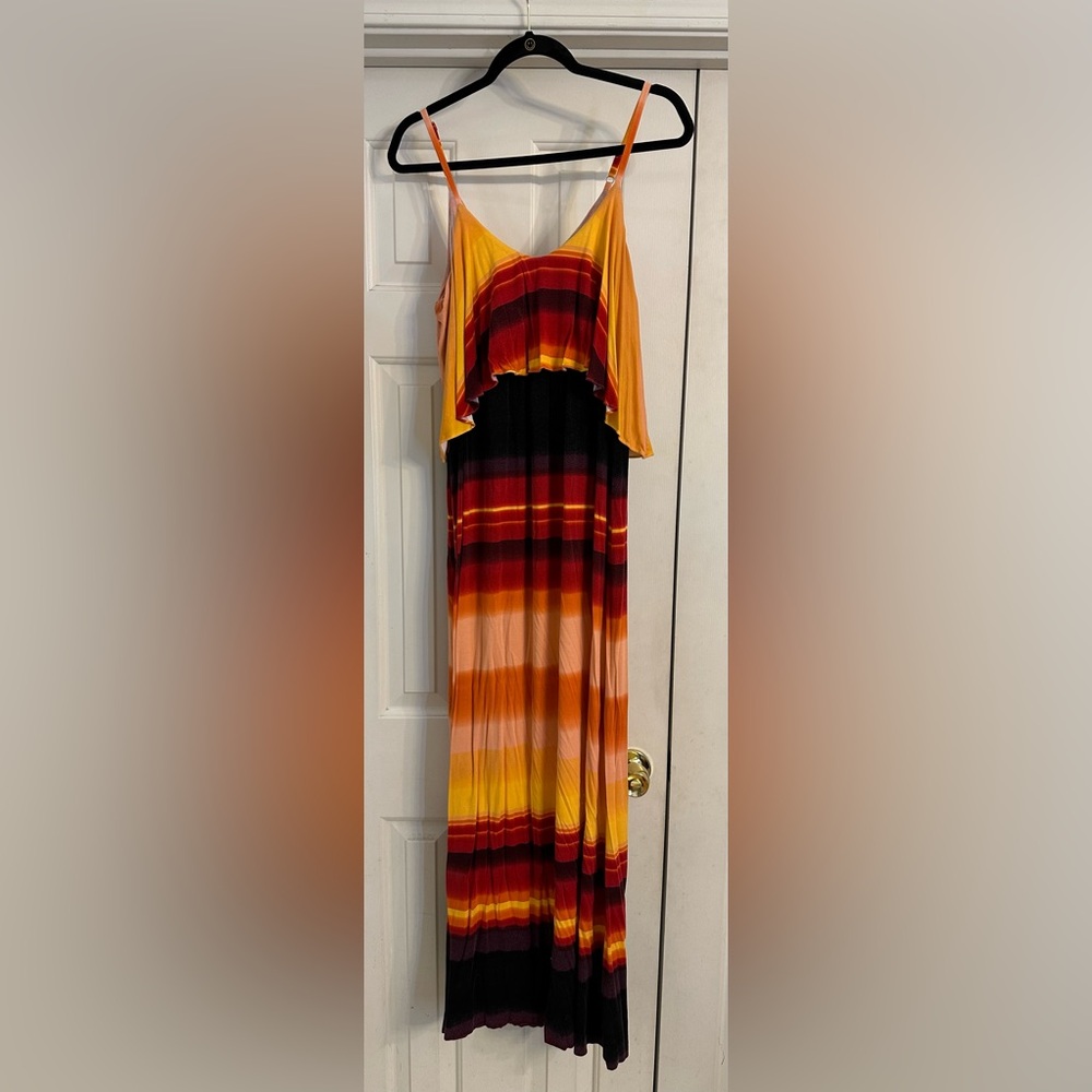 Soma large maxi dress with adjustable straps